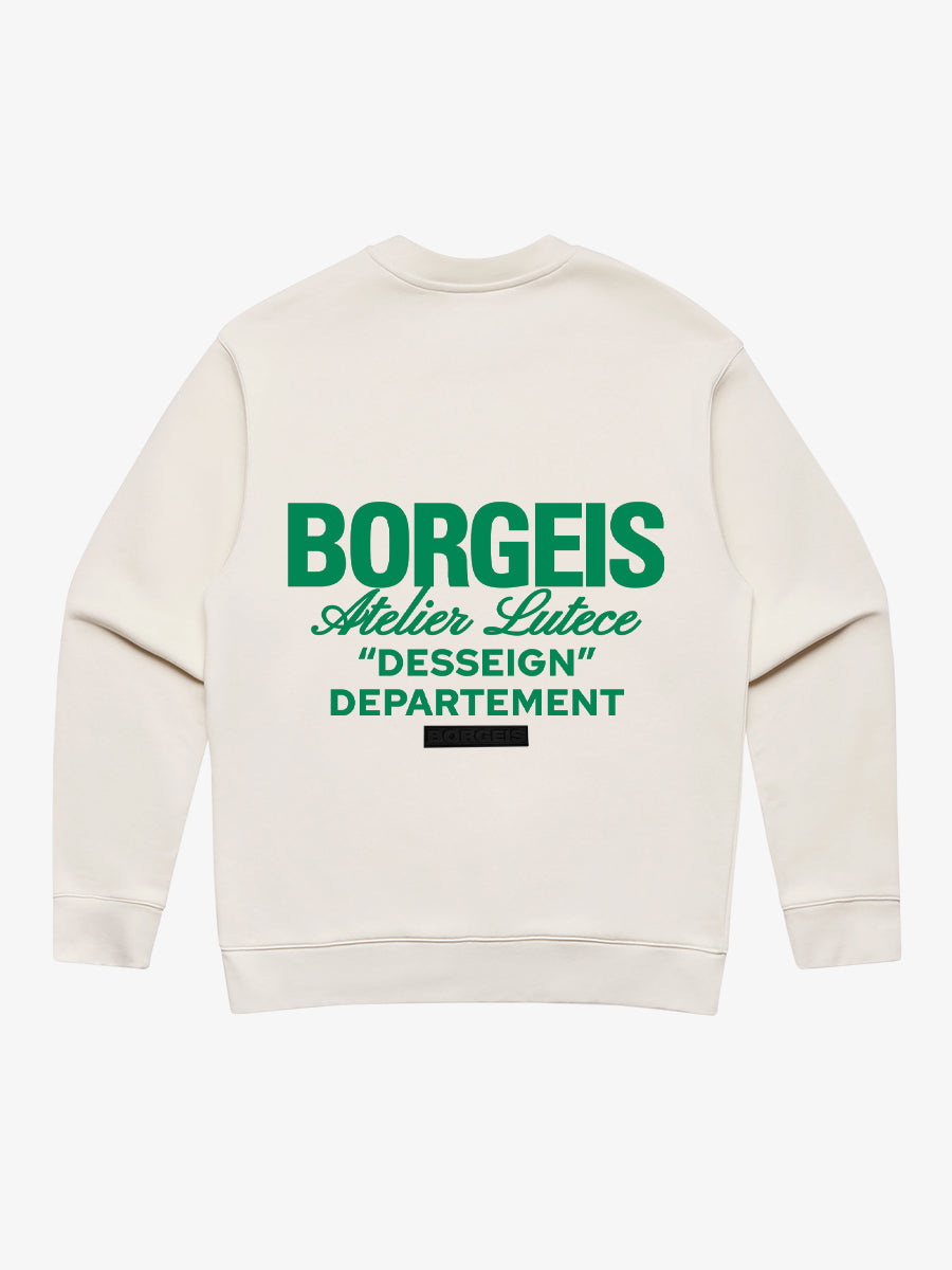 BORGEIS AL Crewneck Ecru [PRE ORDER]
