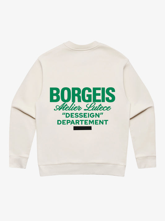 BORGEIS AL Crewneck Ecru [PRE ORDER]