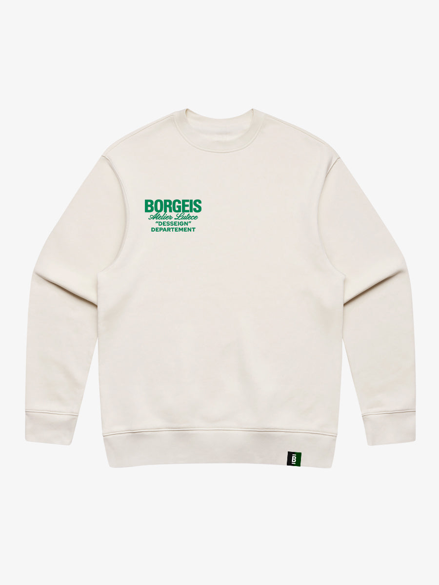 BORGEIS AL Crewneck Ecru [PRE ORDER]