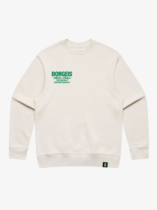 BORGEIS AL Crewneck Ecru [PRE ORDER]
