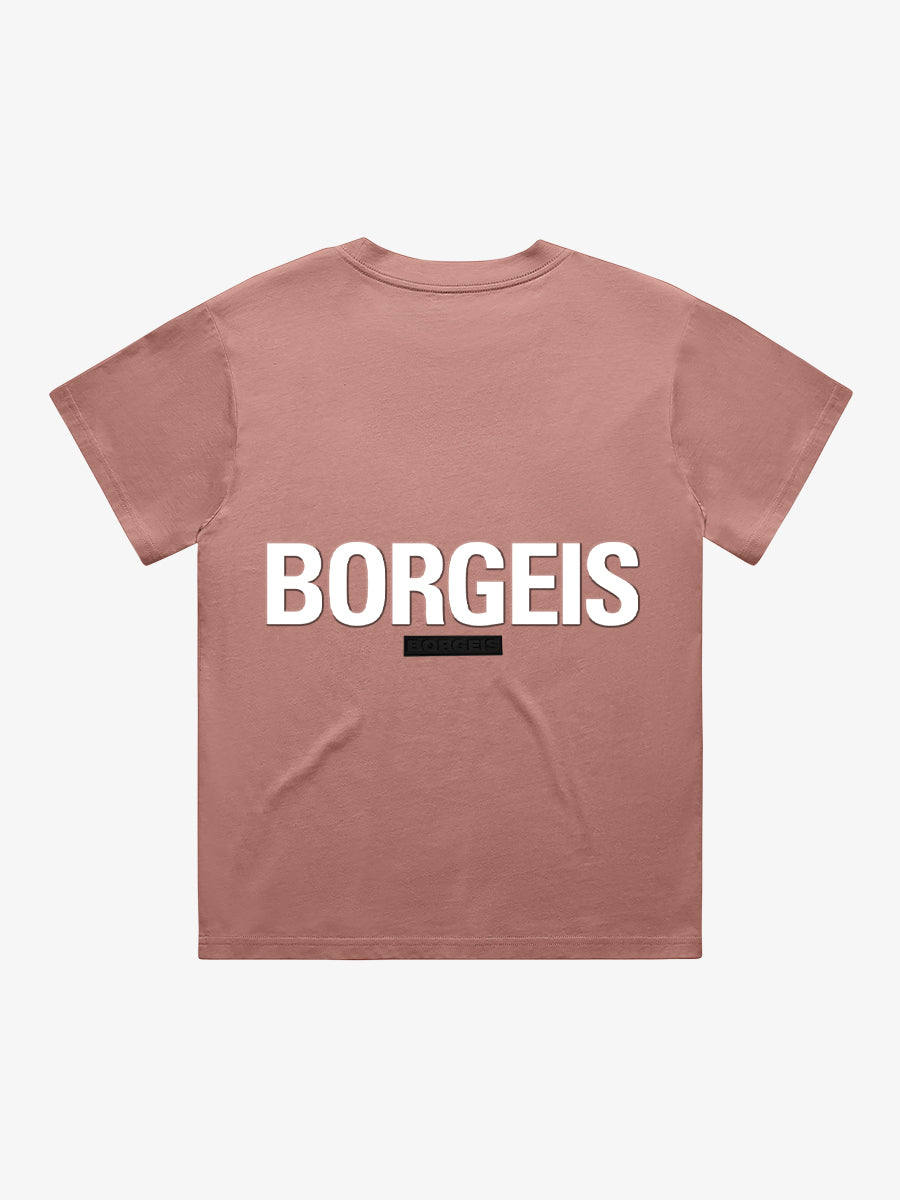 BORGEIS Women's AG Tee Hazy Pink [PRE ORDER]