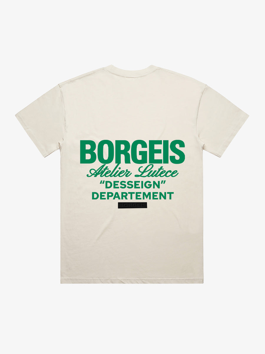 BORGEIS AL Oversized Tee Ecru [PRE ORDER]
