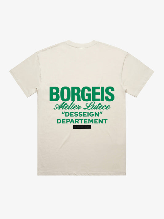 BORGEIS AL Oversized Tee Ecru [PRE ORDER]
