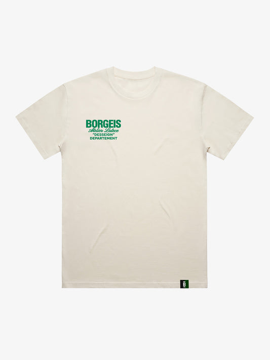 BORGEIS AL Oversized Tee Ecru [PRE ORDER]